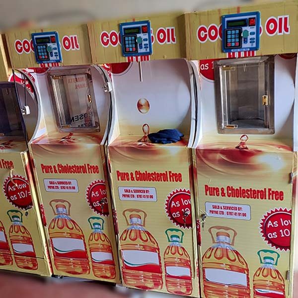 Cooking oil ATM machines