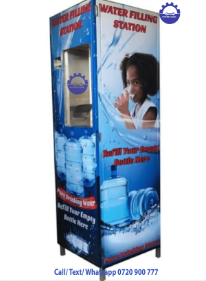1 Tap Water ATM Filling Station Machine - The best water vending machines in Kenya