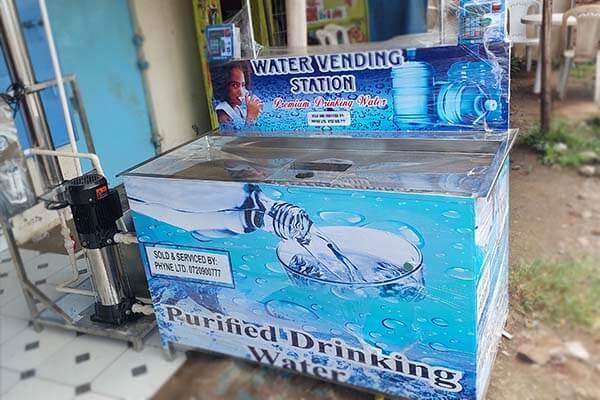 water refilling station