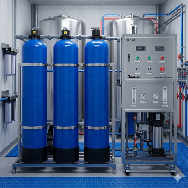 High Hardness-Brackish Water Reverse Osmosis System